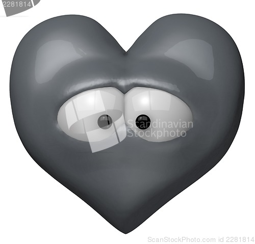 Image of sad heart