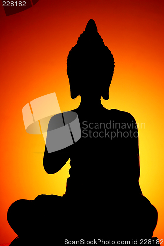 Image of Buddha Silhouette