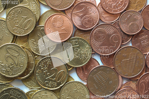 Image of Euro coins