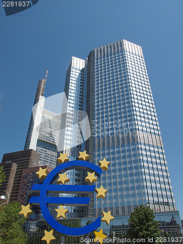 Image of European Central Bank in Frankfurt