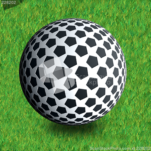 Image of football grass