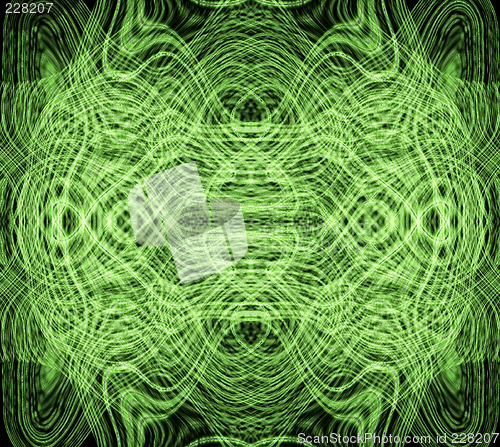 Image of fractal green