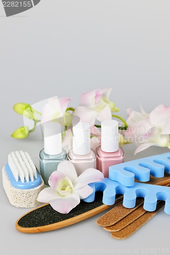 Image of Pedicure accessories and tools