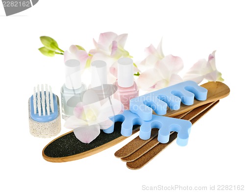 Image of Pedicure accessories and tools