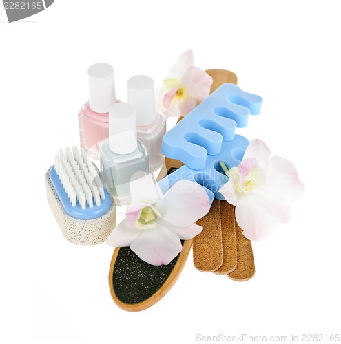 Image of Pedicure accessories and tools