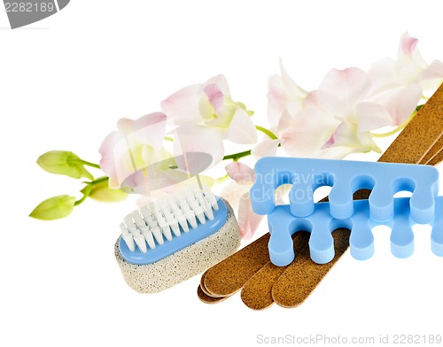 Image of Pedicure accessories and tools