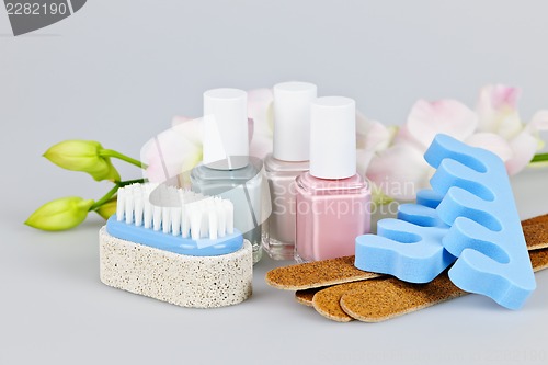 Image of Pedicure accessories and tools