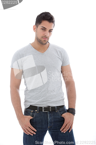 Image of Handsome muscular man