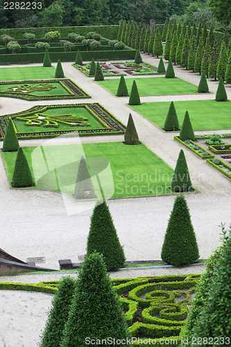 Image of Elaborate formal garden