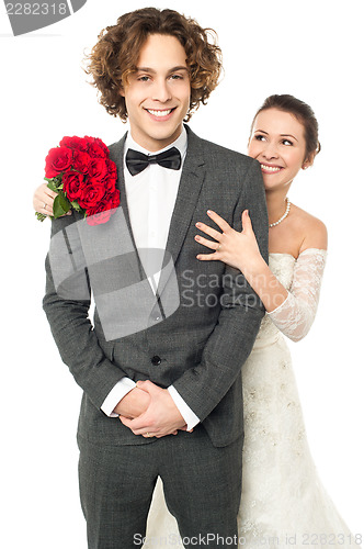 Image of Picture perfect newly weds