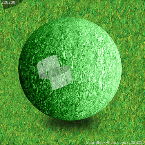 Image of  grass ball grass