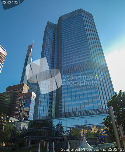 Image of European Central Bank in Frankfurt