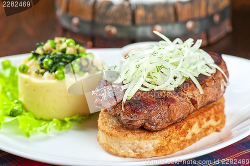 Image of Gourmet steak meat