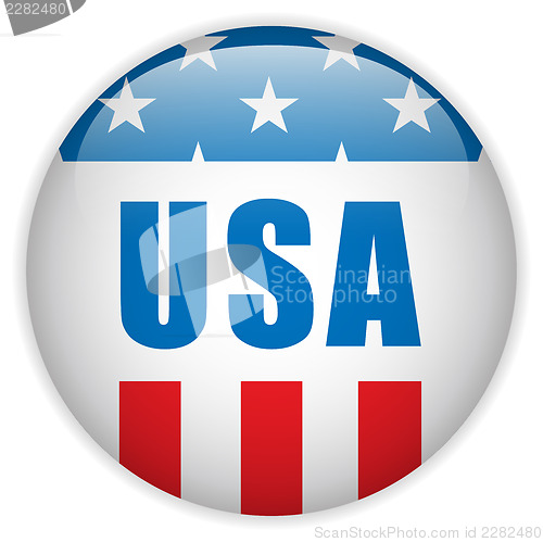 Image of United States Independence Day Button