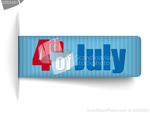 Image of United States Independence Day Tag