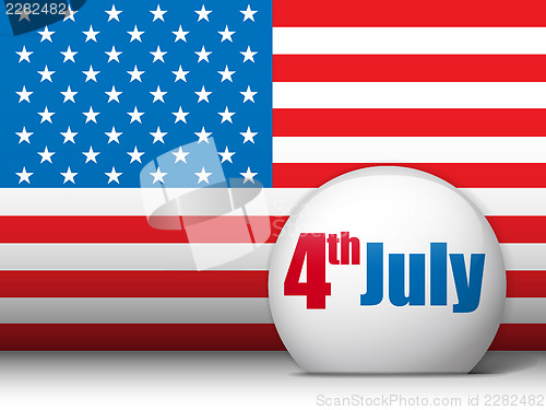 Image of United States Independence Day Background