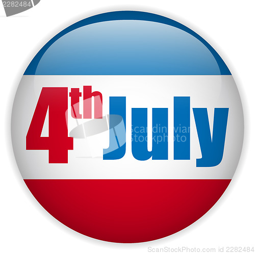 Image of United States Independence Day Button