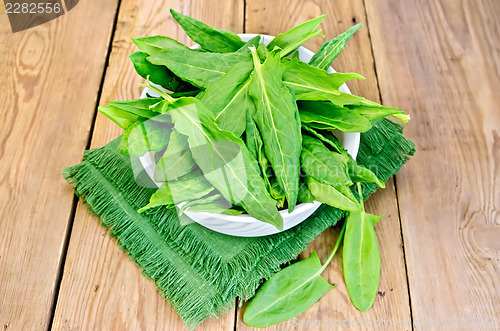 Image of Sorrel in a white bowl