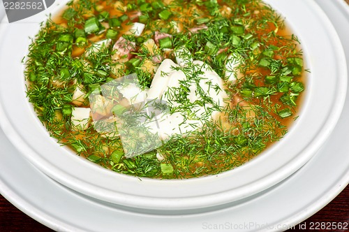 Image of okroshka