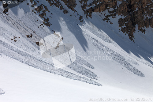 Image of Avalanche in mountains