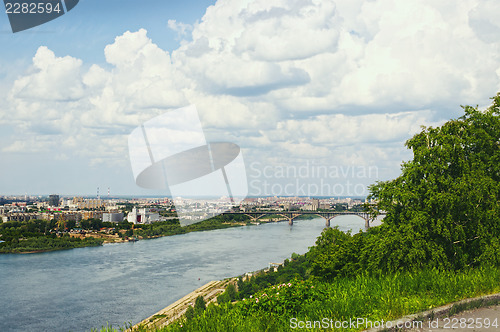 Image of View of the river and the city