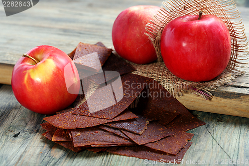 Image of Apple paste.