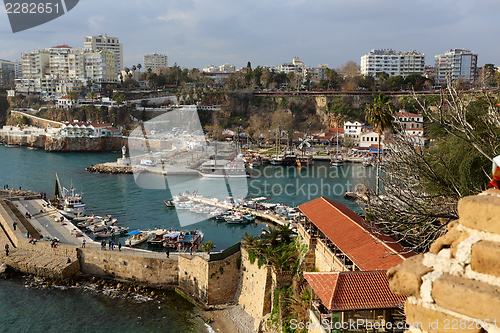 Image of Harbors old Antalya.