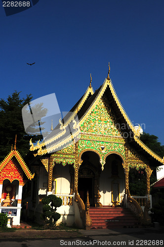 Image of Ancient wat in Chiang Mai, Thailand