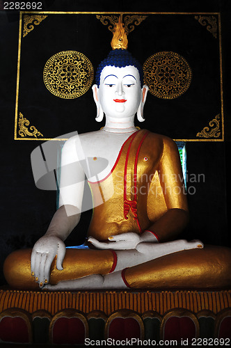 Image of Sitting Buddha sculpture