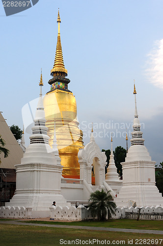 Image of Ancient wat in Chiang Mai, Thailand
