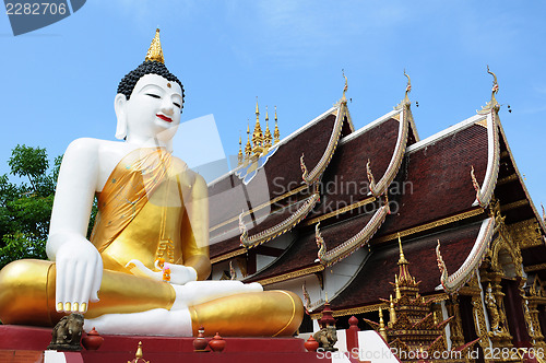 Image of Ancient wat in Chiang Mai, Thailand