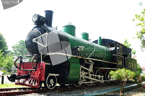 Image of Preserved steam locomotive 