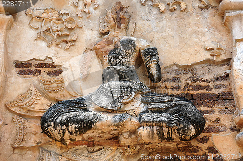 Image of Ancient wat ruins in Chiang Mai,Thailand