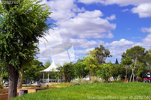 Image of Reguengos de Monsaraz garden, south of Portugal