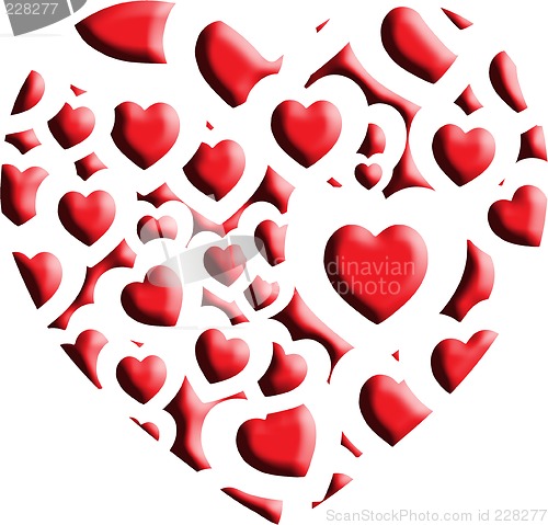 Image of heart shape bevel