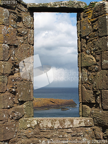 Image of stone wall framing