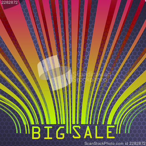 Image of Big Sale bar codes all data is fictional. EPS 10