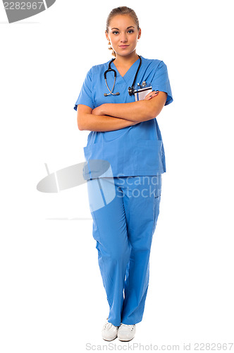 Image of Confident female surgeon