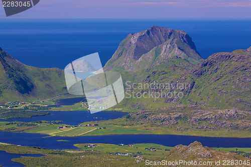 Image of Lofoten peaks