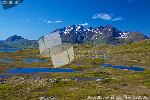 Image of Lofoten mountains