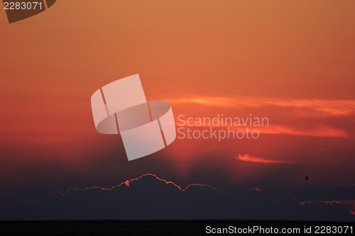 Image of Sunset skyscape