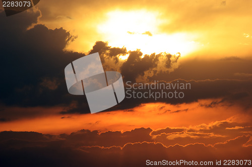 Image of Sunset skyscape