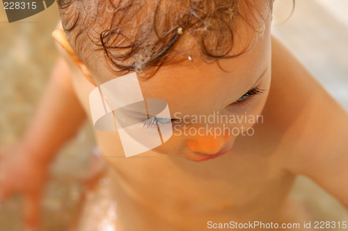 Image of In the bathroom