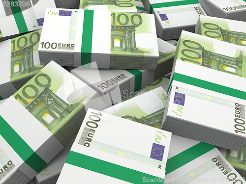 Image of Euro banknotes