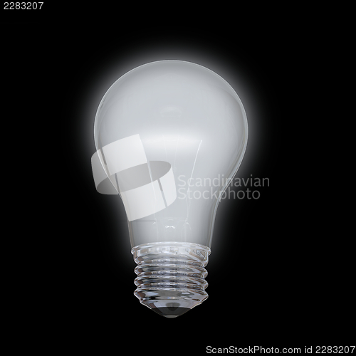 Image of Lightbulb in dark