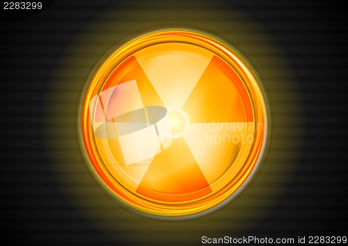 Image of Nuclear radiation vector symbol