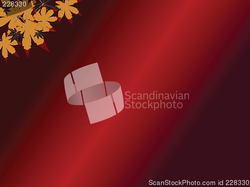Image of leaf background gradient