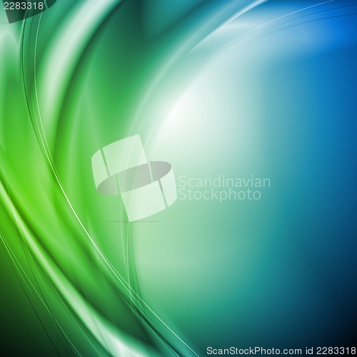 Image of Colourful waves background