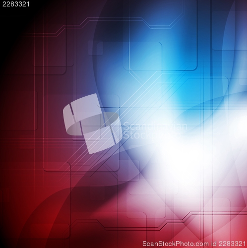 Image of Abstract tech background