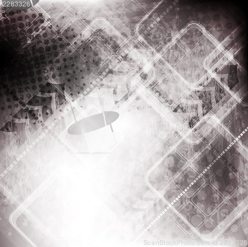 Image of Technical grunge vector design